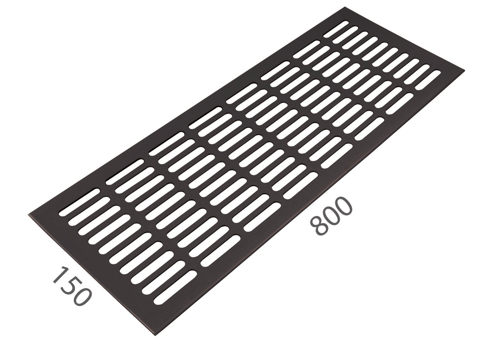 SRL - ALFA vetracia mriežka 150 x 800 mm