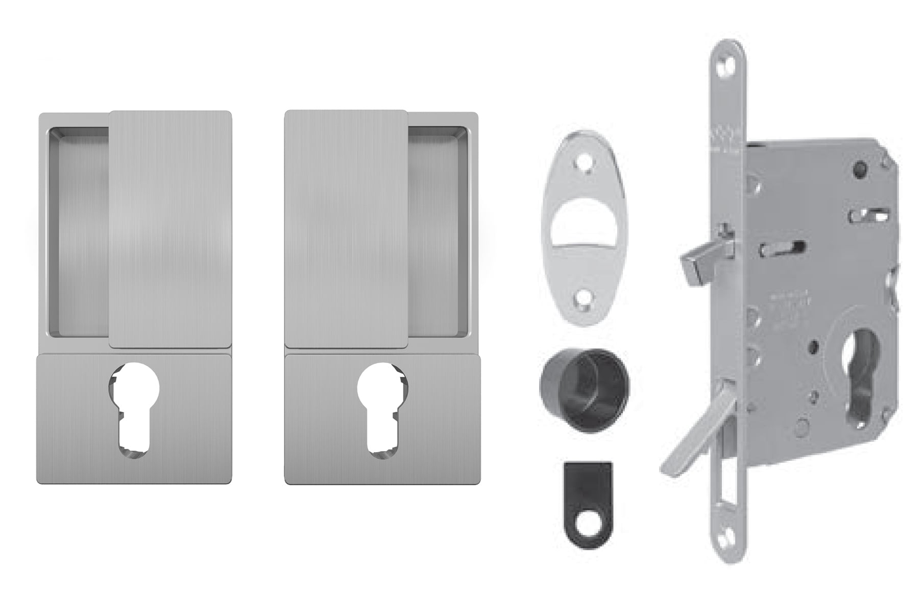 AGB - Set na posuvné dvere WAVE - HR PZ