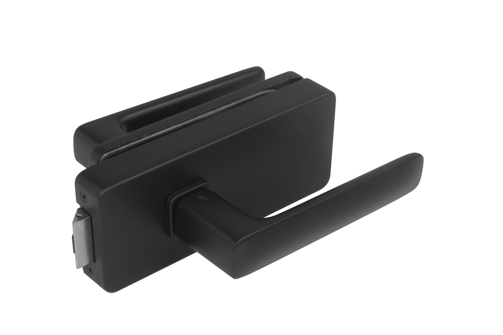 MPK - UNIQUE R8 - ZÁMOK na sklo s kľučkou STELLA - bez otvoru predný