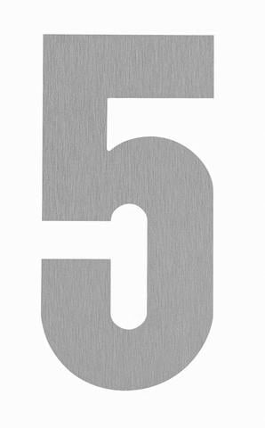 SRA - DOMOVÁ ČÍSLICA "5" - 160 mm