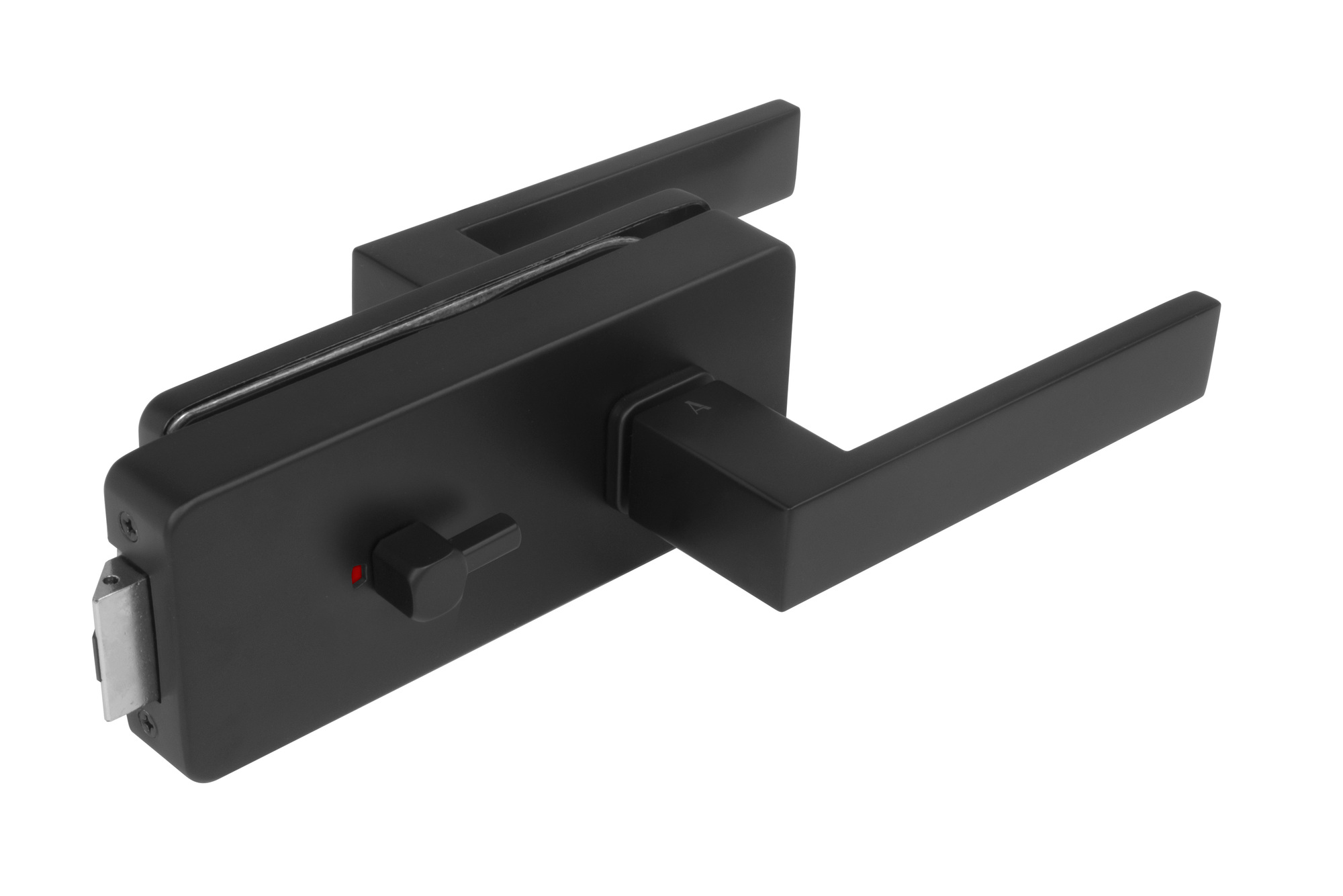 MPK - UNIQUE R8 - ZÁMOK na sklo s kľučkou PINA - WC