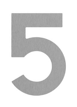 SRA - DOMOVÁ ČÍSLICA "5" 2.50 - 120 mm