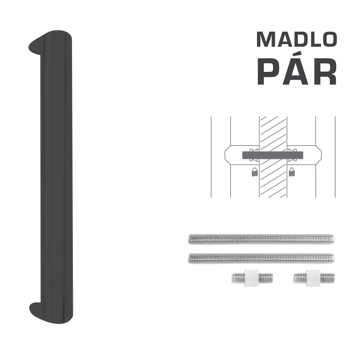 FT - MADLO kód K40 40x20 mm UN pár