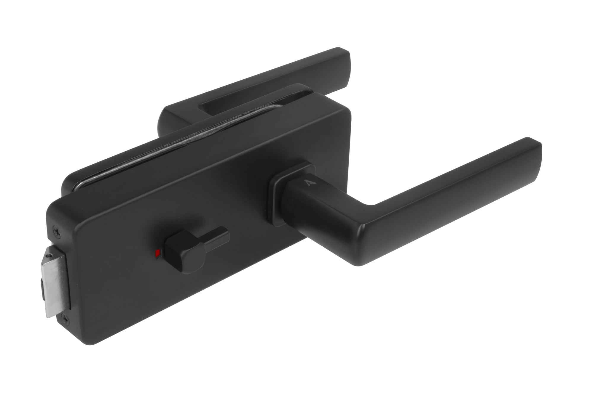 MPK - UNIQUE R8 - ZÁMOK na sklo s kľučkou HOSTA  - WC