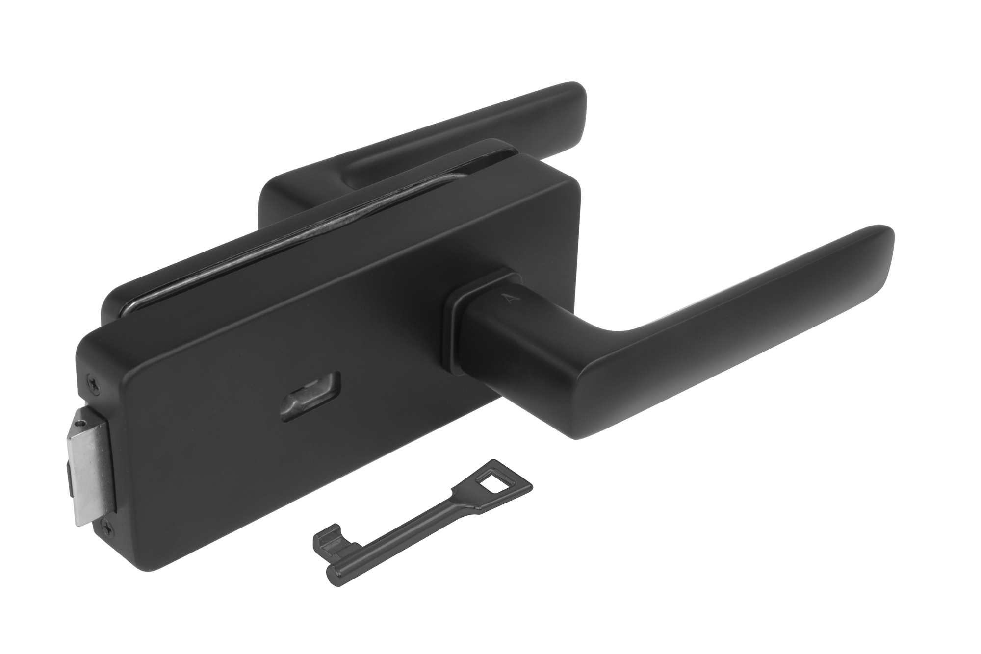 MPK - UNIQUE R8 - ZÁMOK na sklo s kľučkou STELLA - BBQ