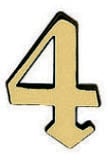 LR - DOMOVÁ ČÍSLICA "4" - 120 mm