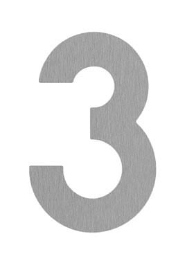 SRA - DOMOVÁ ČÍSLICA "3" 2.50 - 120 mm