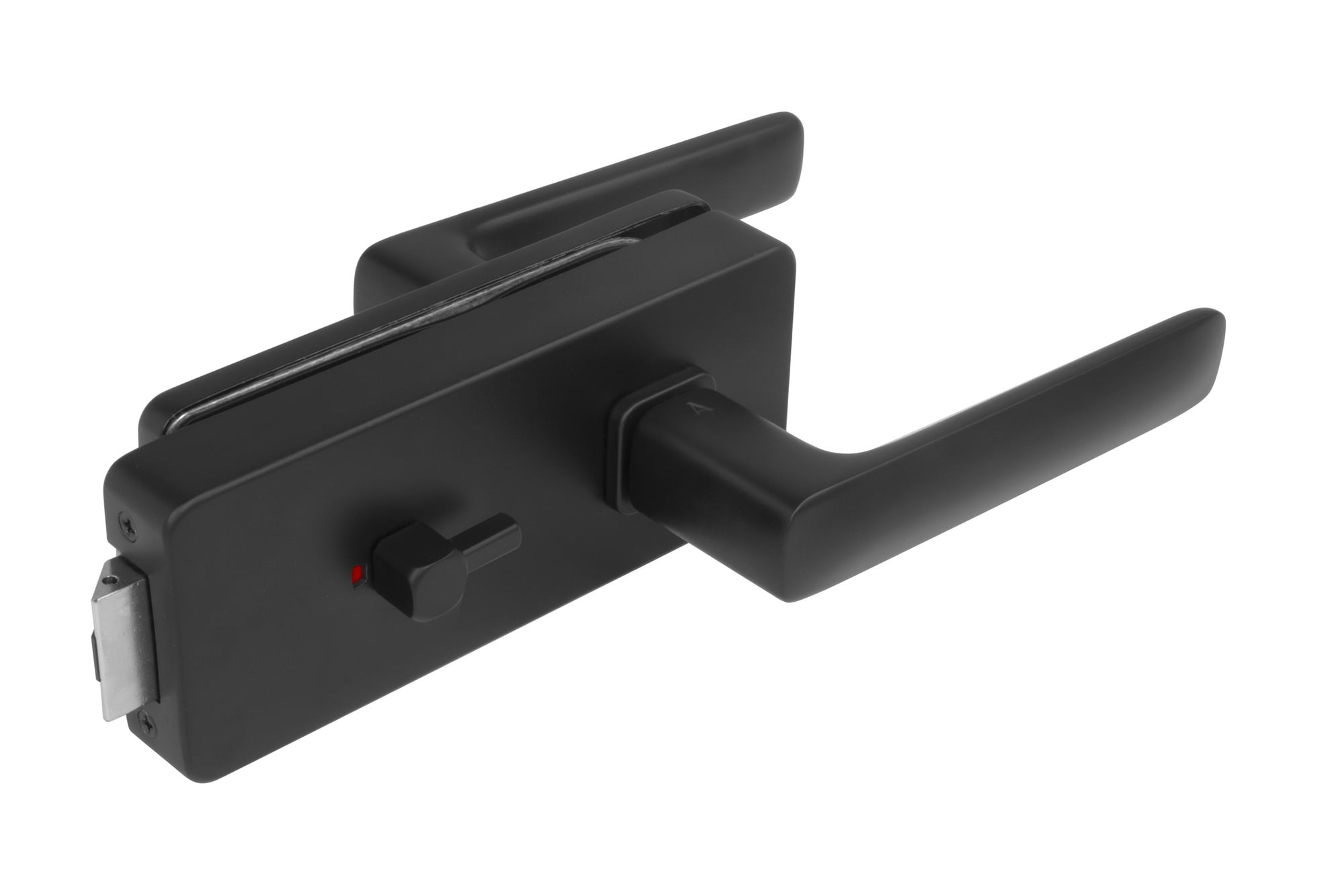 MPK - UNIQUE R8 - ZÁMOK na sklo s kľučkou STELLA  - WC