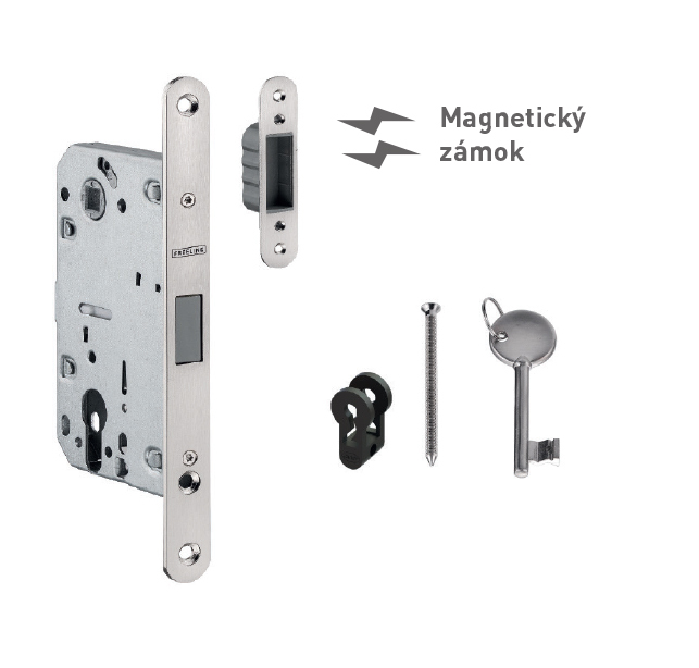 JNF - FREE LINE Magnetický zámok IN.20.835 - BB + protiplech