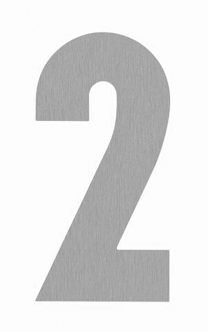 SRA - DOMOVÁ ČÍSLICA "2" - 160 mm