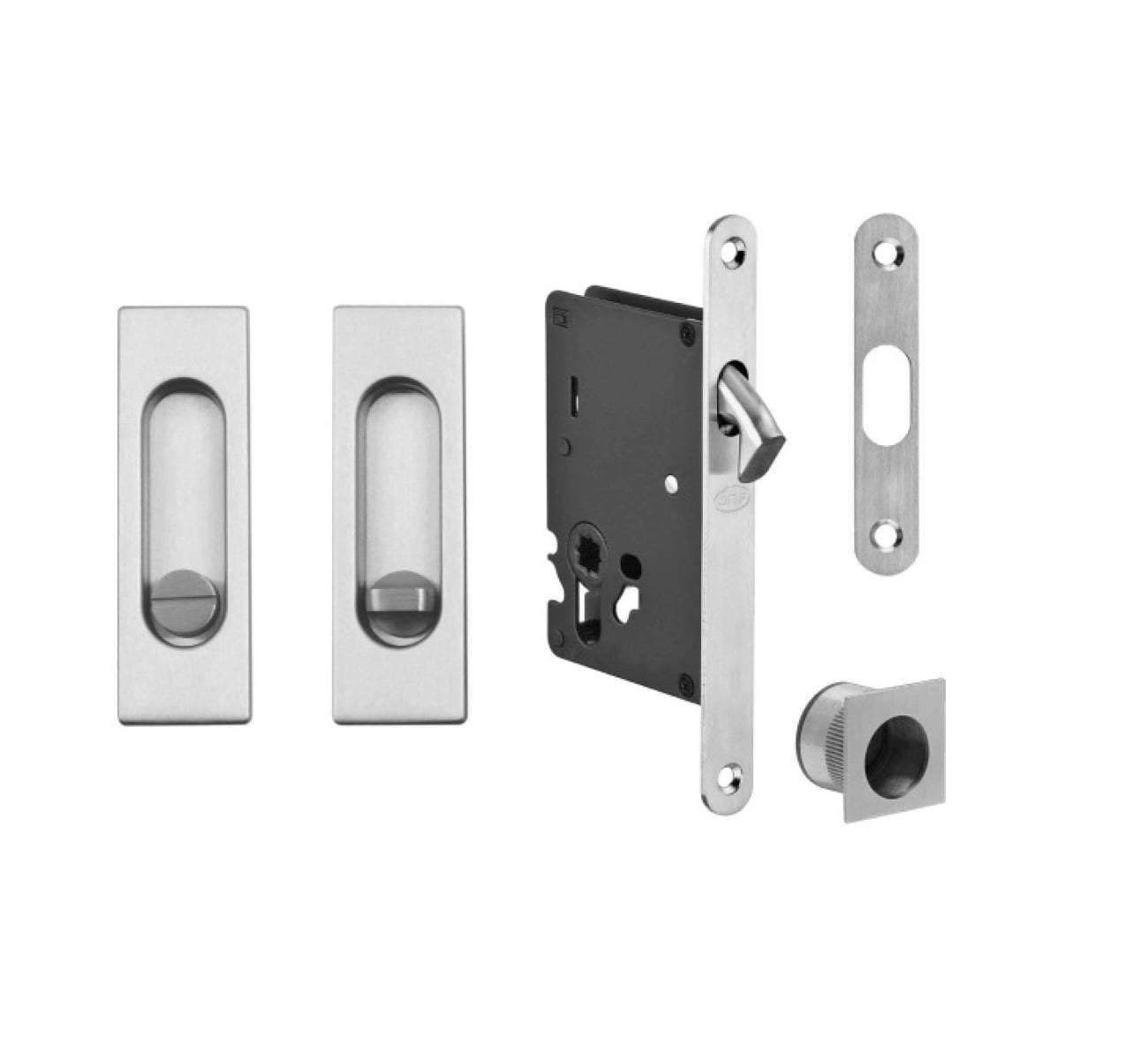 FT - Set na posuvné dvere hranatý - WC