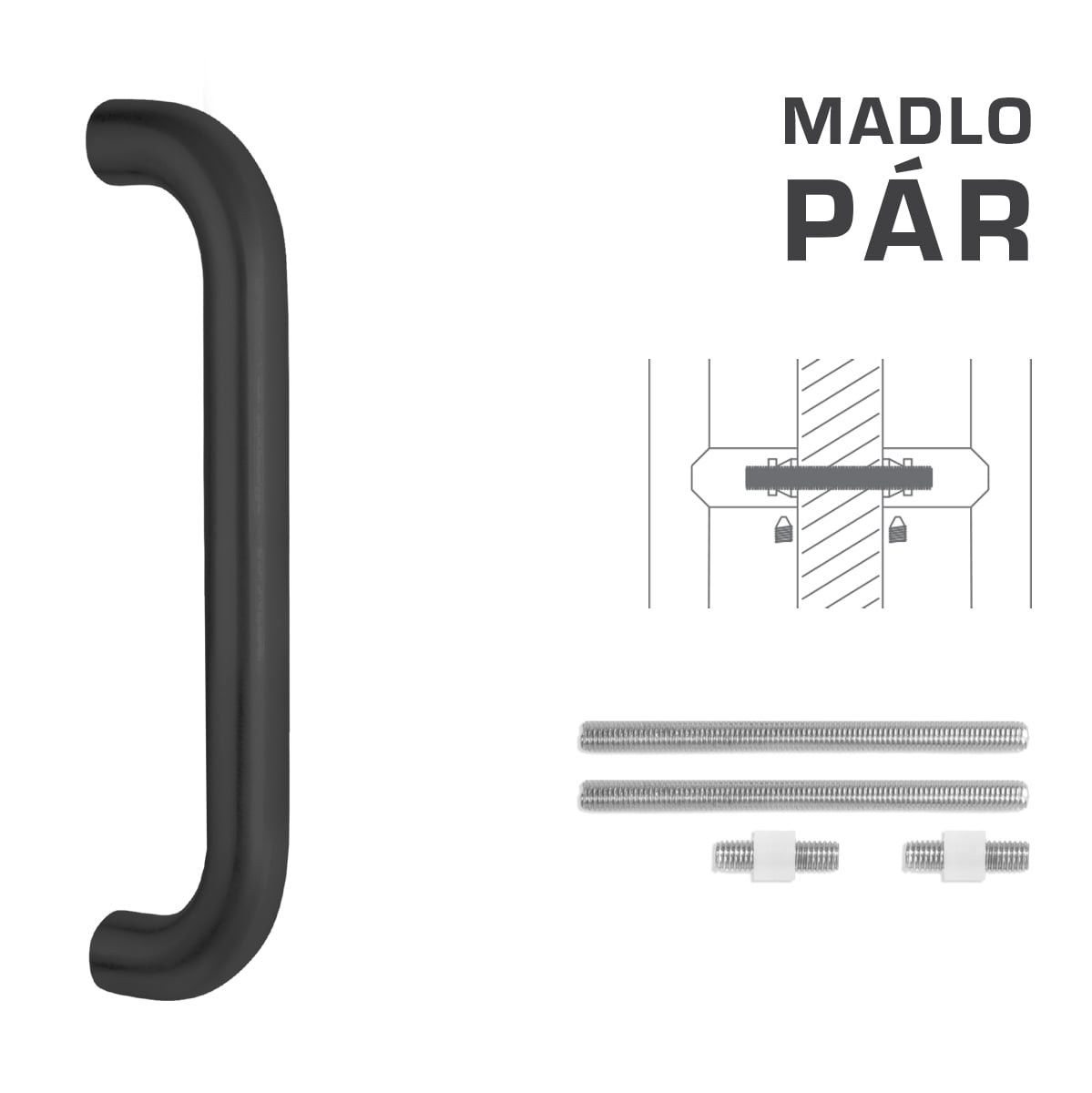 FT - MADLO kód K01 Ø 32 mm UN pár