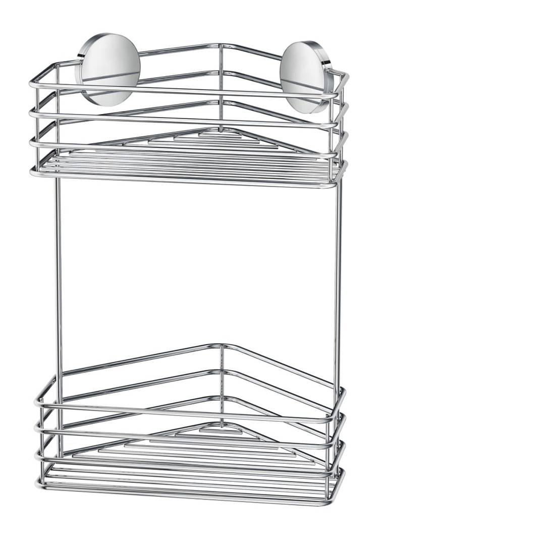 SO - BB - B1203 -  Košík do sprchy dvojitý samolepiaci