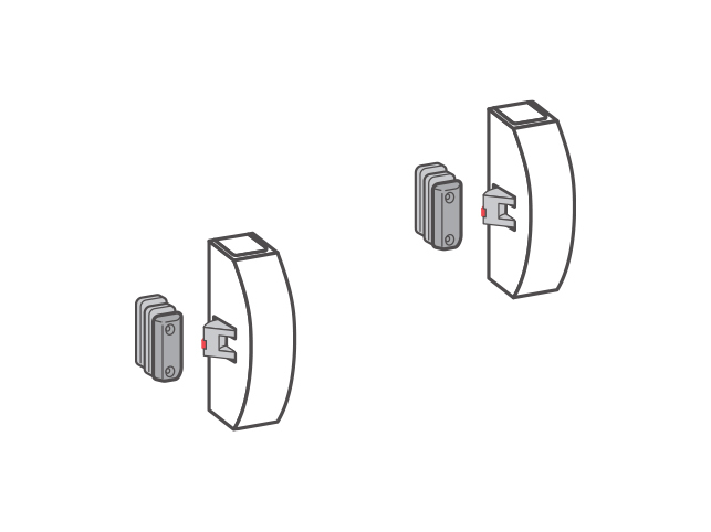 DK - Komponenty panikových kovaní - PHX 07F