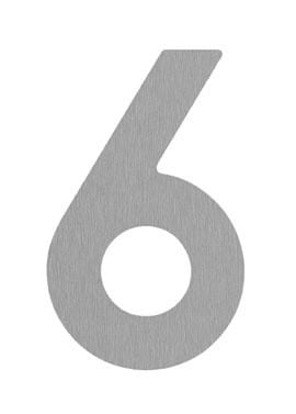 SRA - DOMOVÁ ČÍSLICA "6" 2.50 - 120 mm