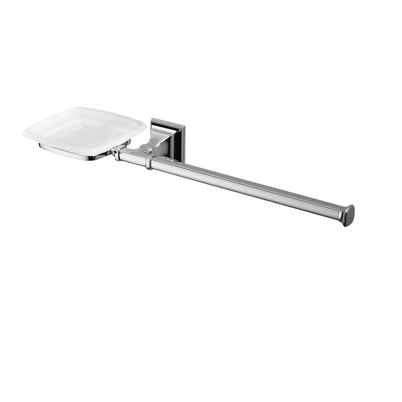 CB - PORTOFINO B3274DX - SET - Miska na mydlo a držiak na uterák pravý