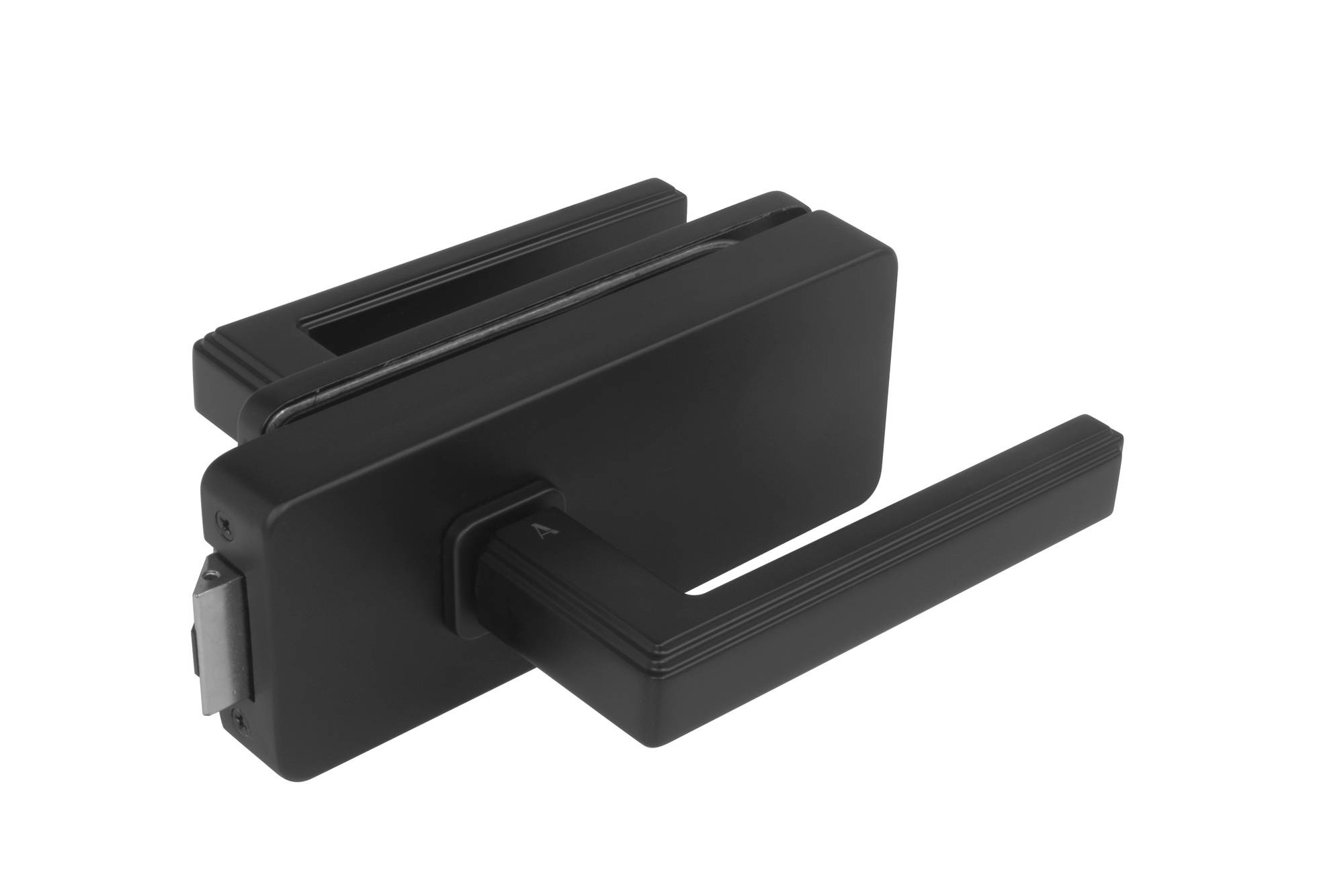 MPK - UNIQUE R8 - ZÁMOK na sklo s kľučkou RAFLESIA - bez otvoru predný