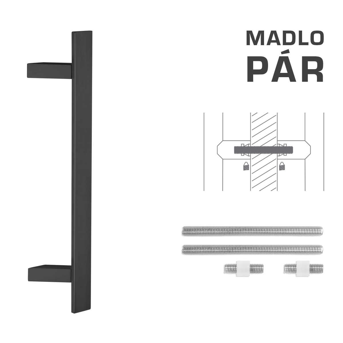 FT - MADLO kód K41Z 40x10 mm UN pár