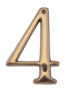 MPK - DOMOVÁ ČÍSLICA "4" - 120 mm