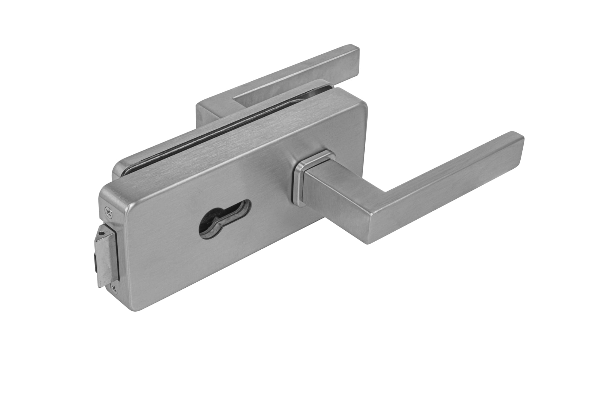 MPK - UNIQUE R8 - ZÁMOK na sklo s kľučkou QUADRA - PZ