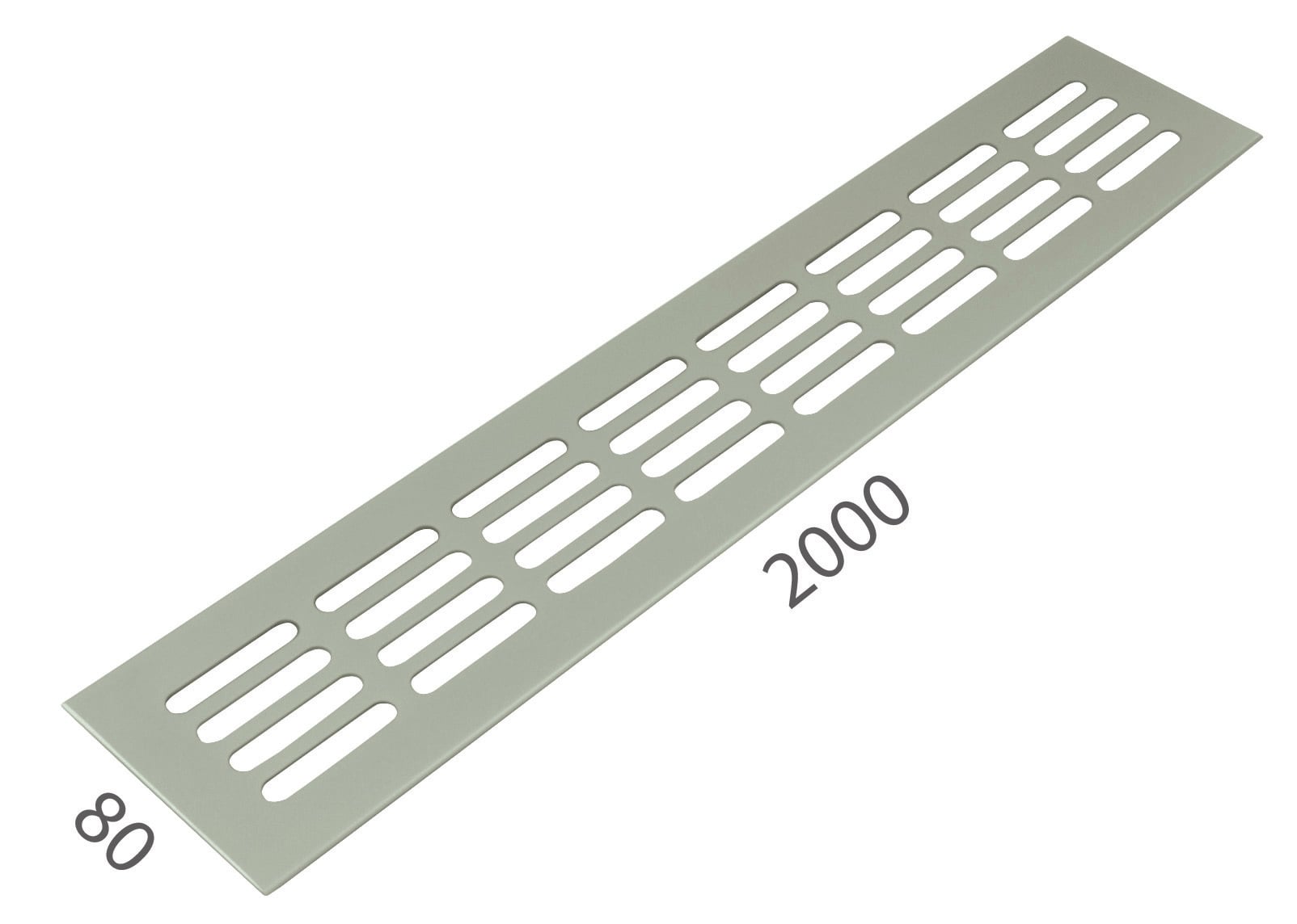 SRL - ALFA vetracia mriežka 80 x 2000 mm