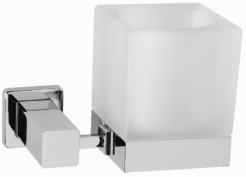 ATZ - 6308 Závesný pohár na zubné kefky s držiakom