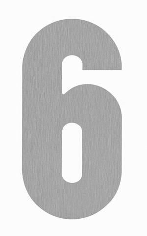 SRA - DOMOVÁ ČÍSLICA "6" - 160 mm