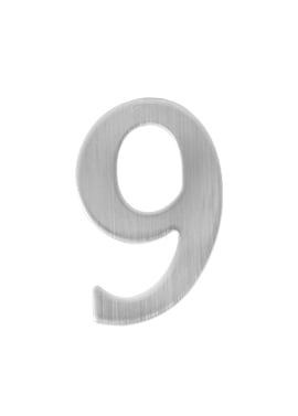 SO - BB - B989 - DOMOVÁ ČÍSLICA "9" - 50 mm - nalepovacia