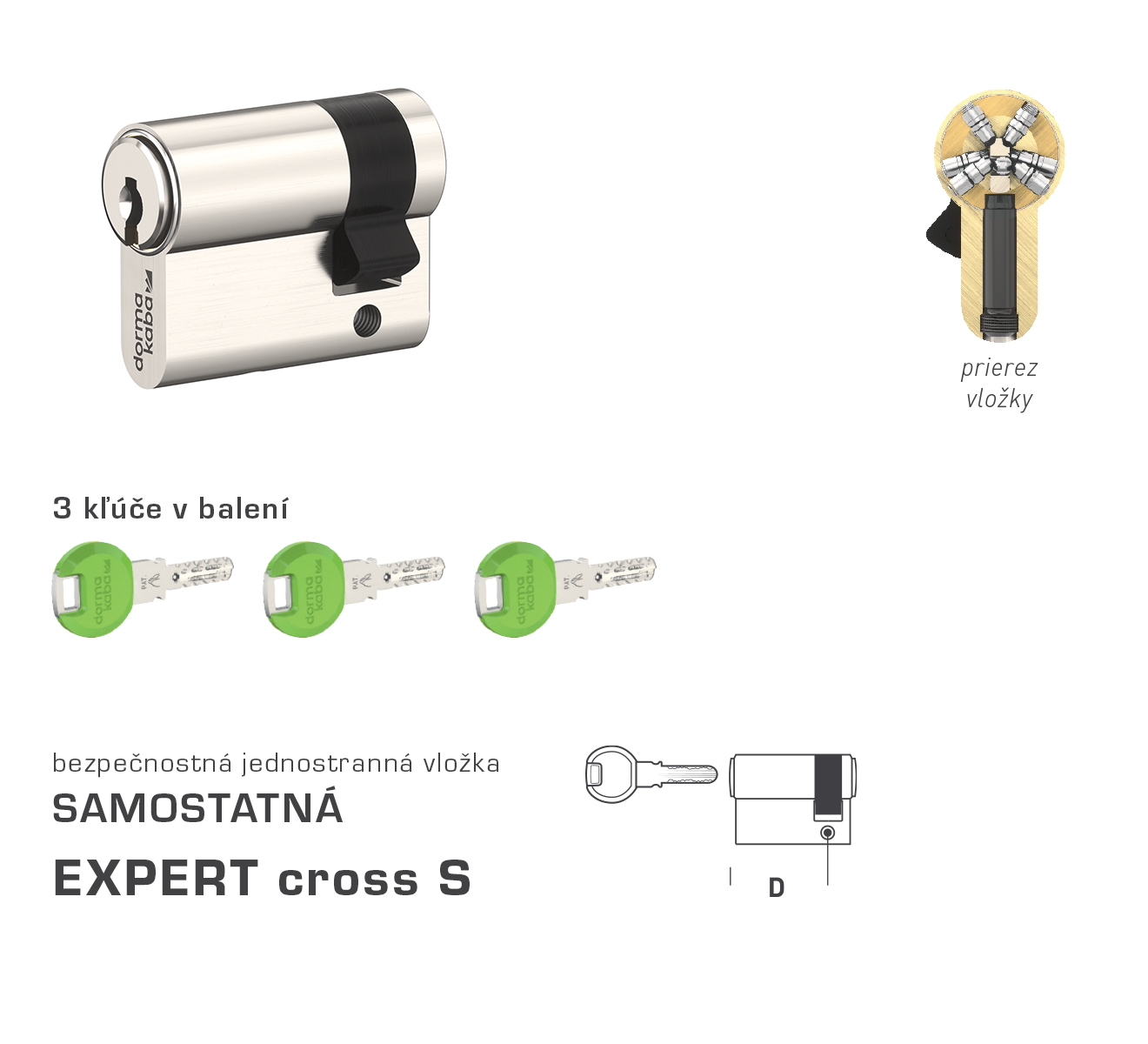 DK - EXPERT cross S polvložka