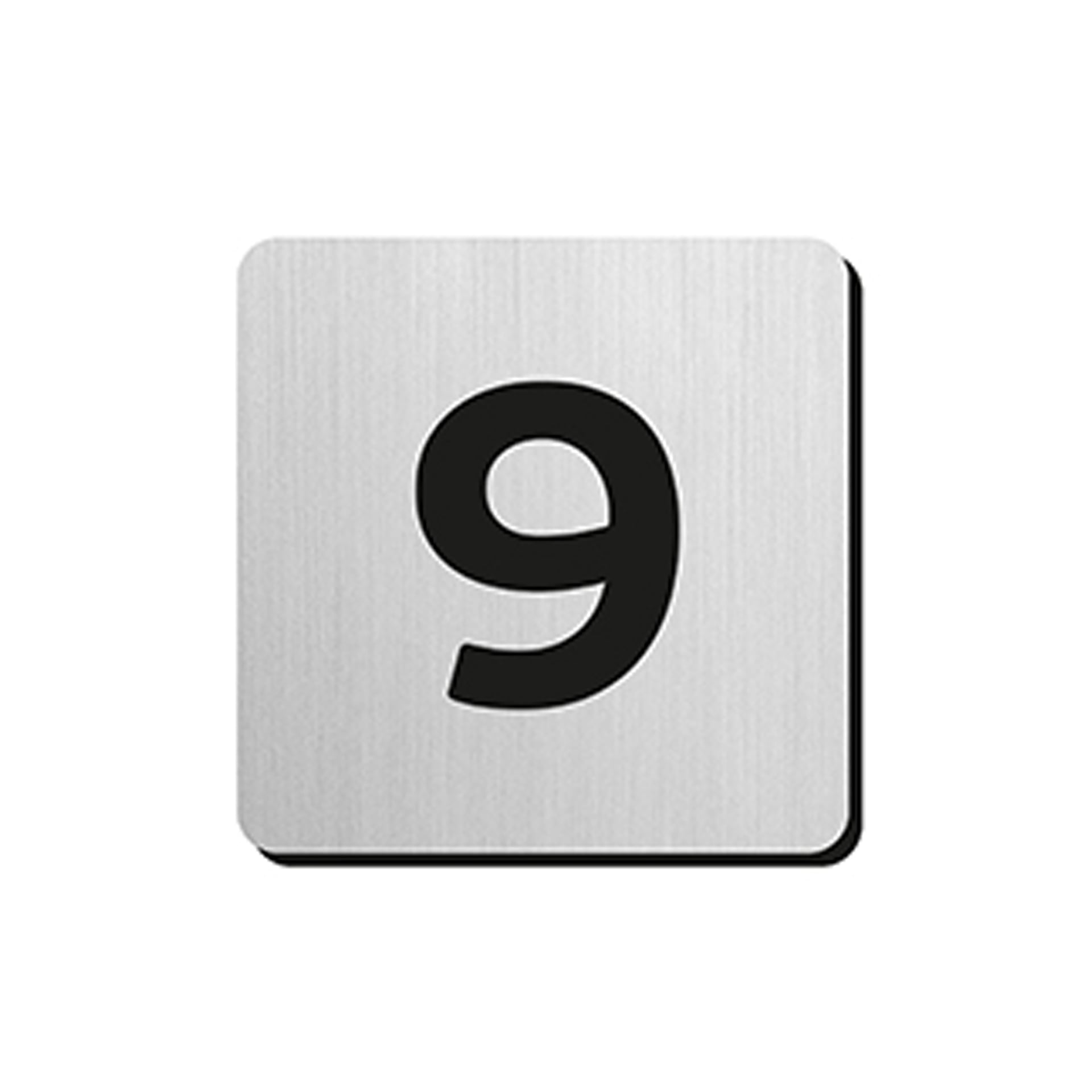 JNF - PIKTOGRAM ČÍSLICA "9" IN.34.300 - 75 mm - nalepovacia