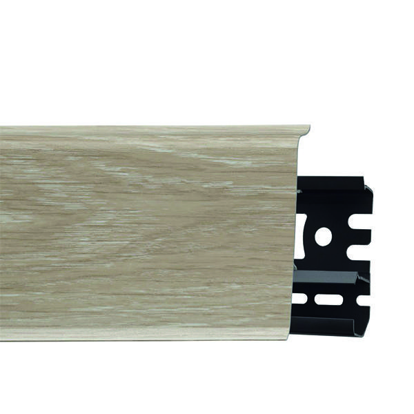 Lišta soklová PVC Arbiton INDO Dub Pieskový 42 26x70x2500 mm