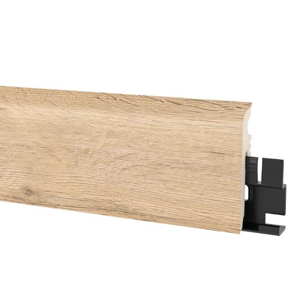 Lišta soklová PVC Arbiton VIGO 60 Dub Rossport 163 60x15x2200 mm