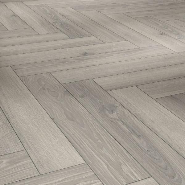 Parador Trendtime 3 HB Dub Studioline šedý svetlý prírodne matná štruktúra V-drážka 1747865 858x143x8 mm
