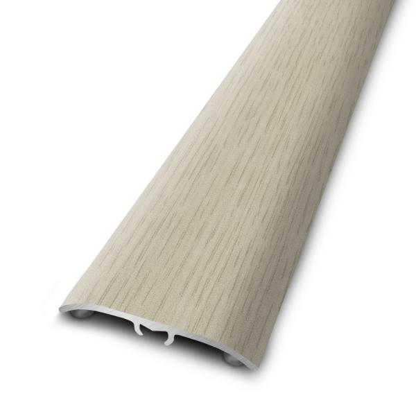 Profil AL prechodový 37 mm, fólia C010, 0,93 m, samolepiaco-narážací oblý, Gerflor