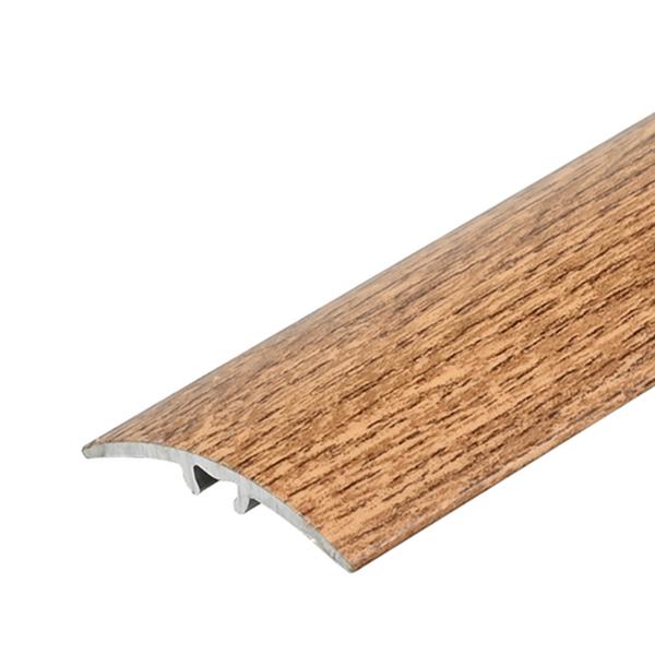 Profil AL prechodový 30 mm, fólia Dub pálený 17, 0,93 m, samolepiaco-narážací oblý, LW305w1 Cezar