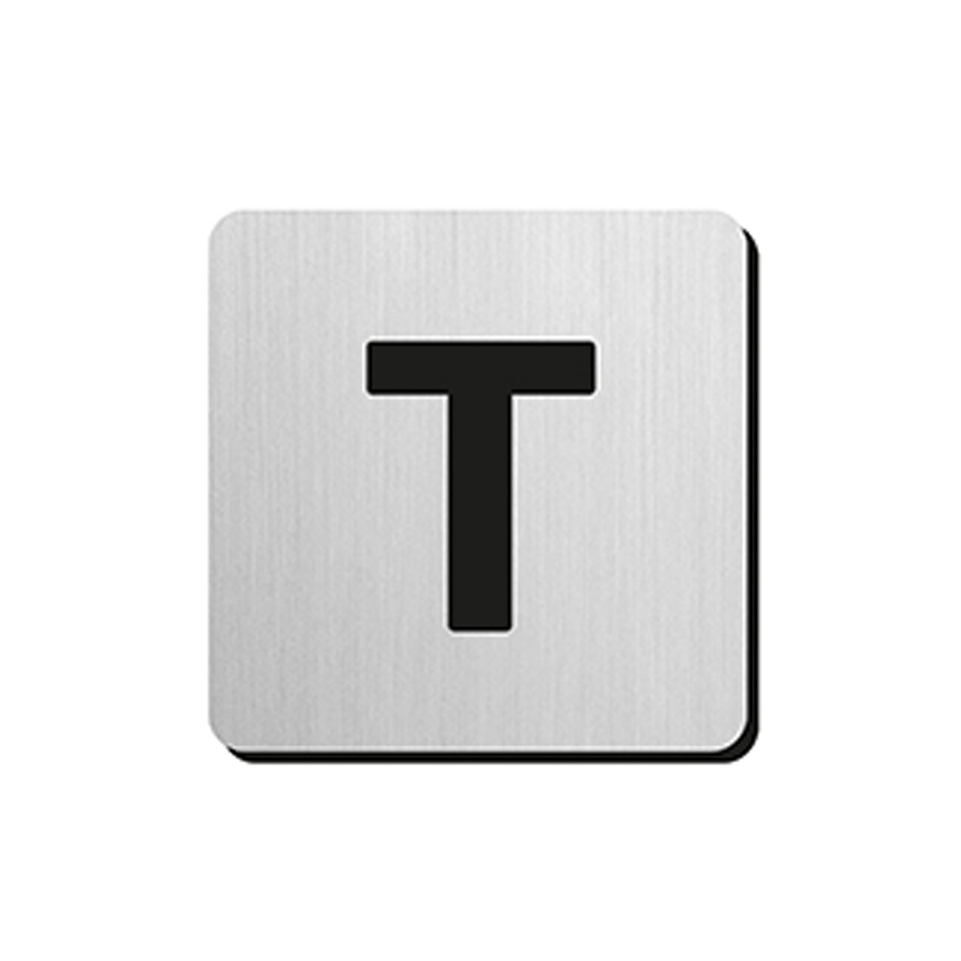 JNF - PIKTOGRAM PÍSMENO "T" - IN.34.300 - 75 mm - nalepovacie