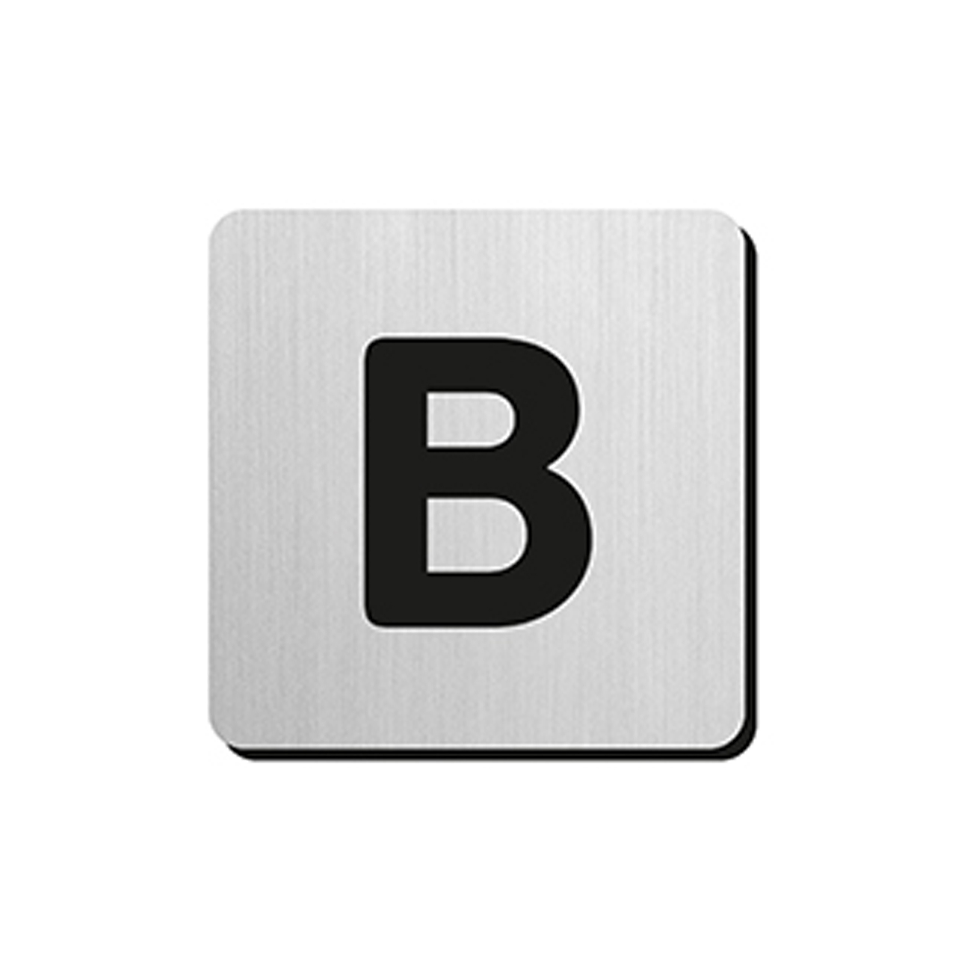 JNF - PIKTOGRAM PÍSMENO "B" - IN.34.300 - 75 mm - nalepovacie