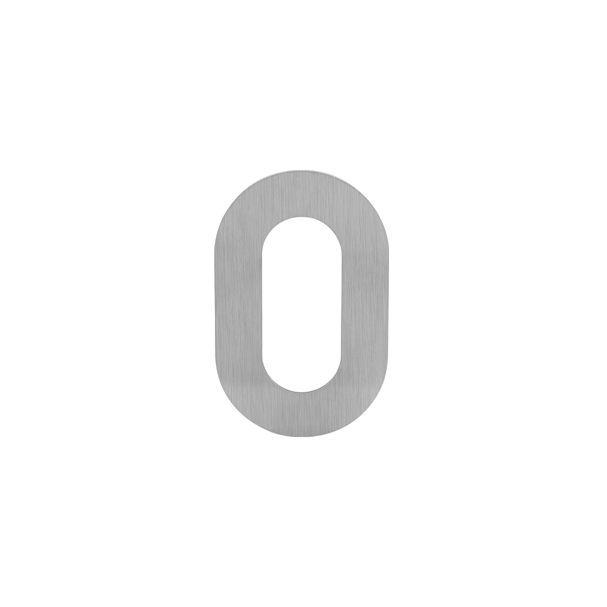 LR - DOMOVÁ ČÍSLICA "0" - 60 mm - nalepovacia