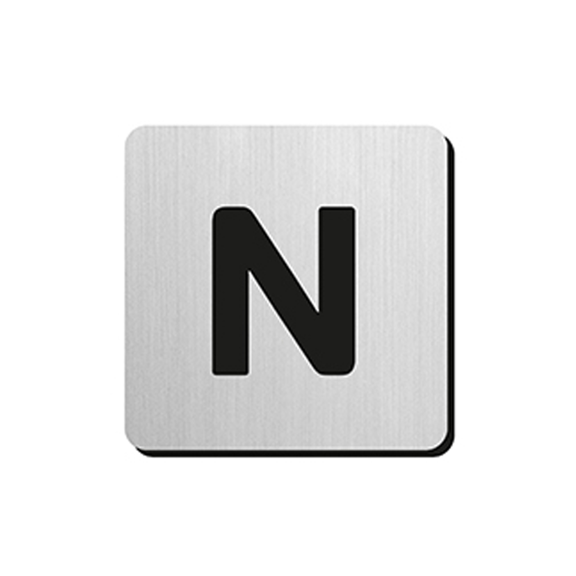JNF - PIKTOGRAM PÍSMENO "N" - IN.34.300 - 75 mm - nalepovacie
