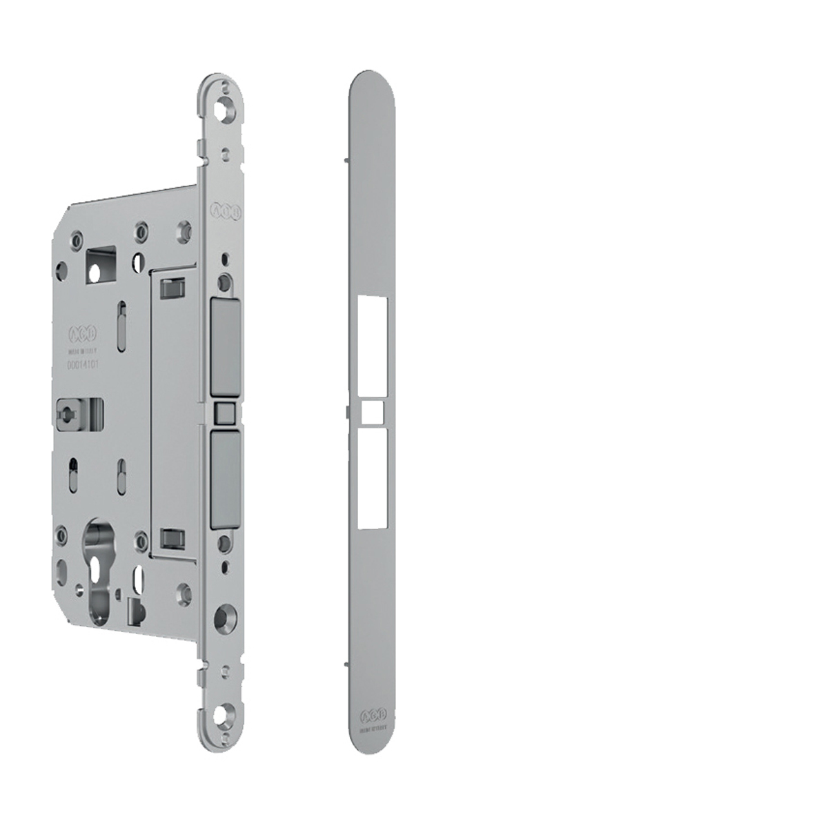 AGB - Magnetický zámok TOUCH & CLOSE PZ s krytkou - 50
