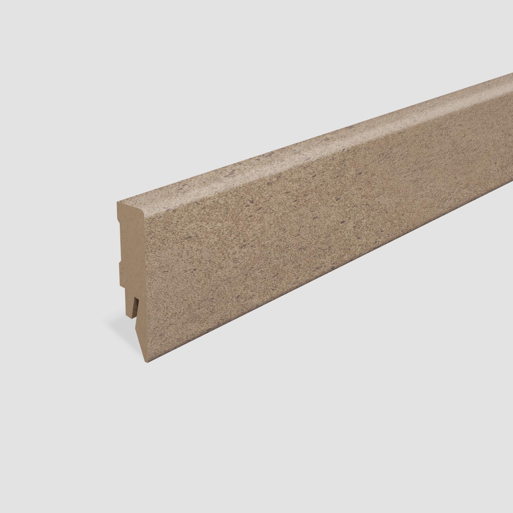 Lišta soklová Egger 58 hranatá L677 MDF fólia 58x14x2400 mm