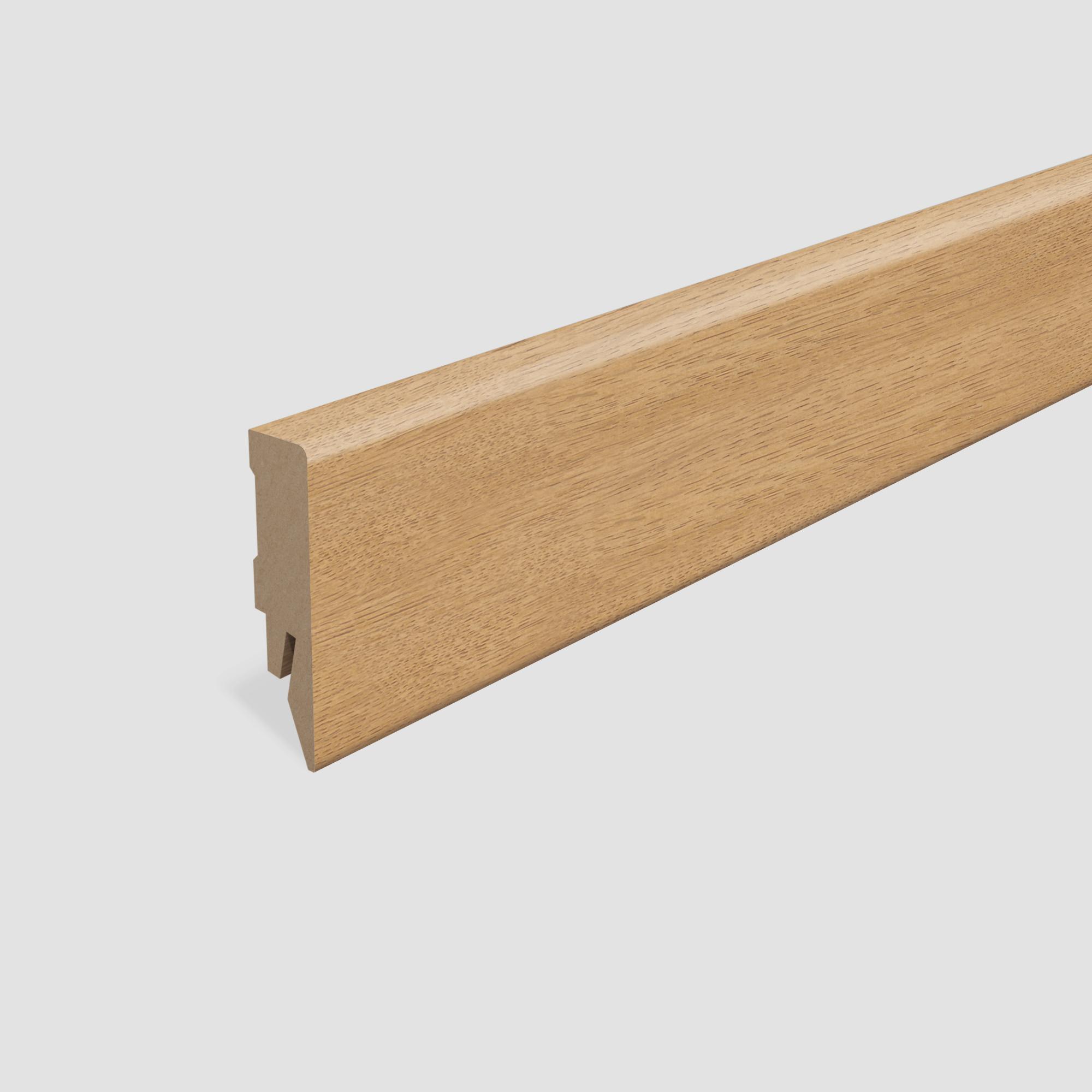 Lišta soklová Egger 58 hranatá L714 MDF fólia 58x14x2400 mm