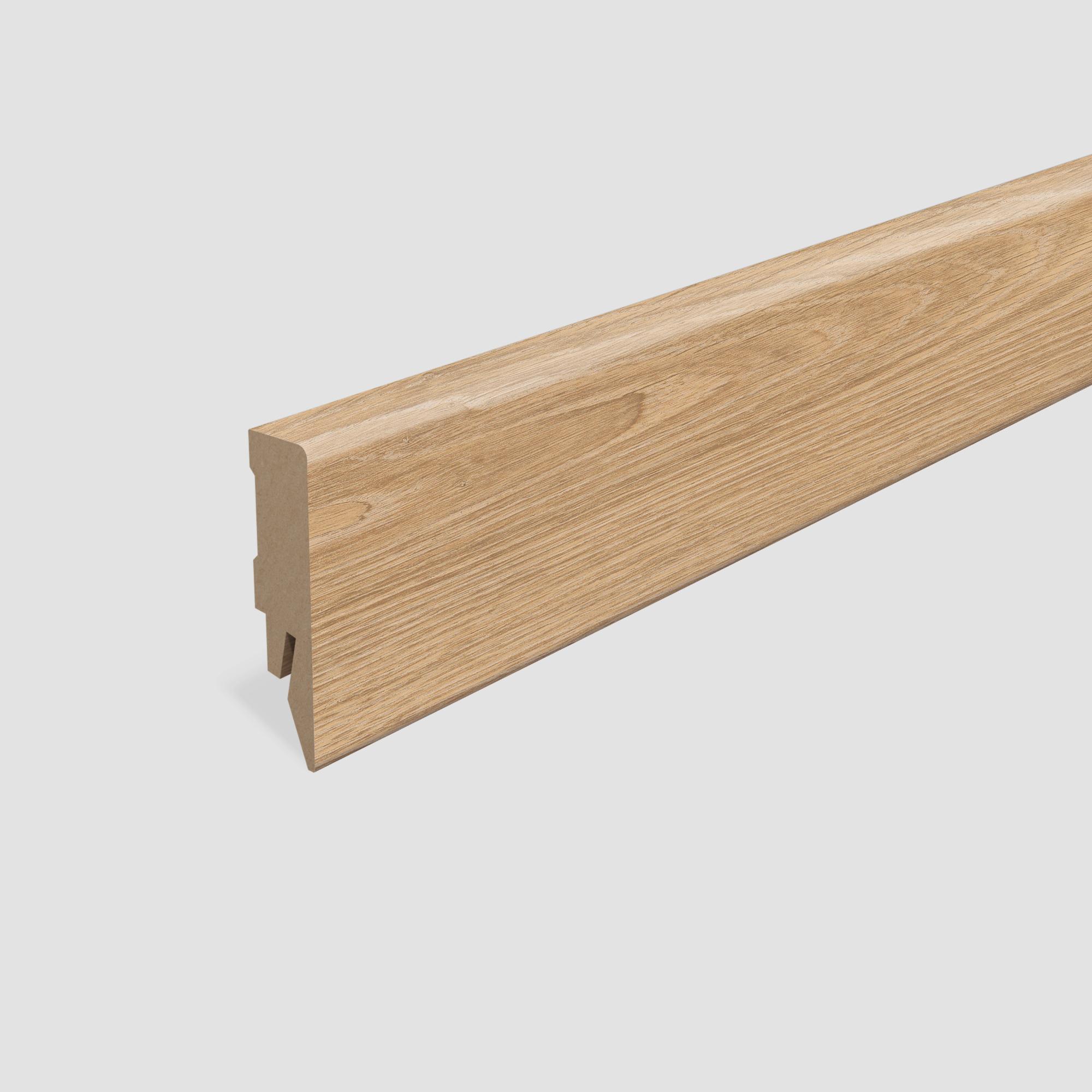 Lišta soklová Egger 58 hranatá L739 MDF fólia 58x14x2400 mm