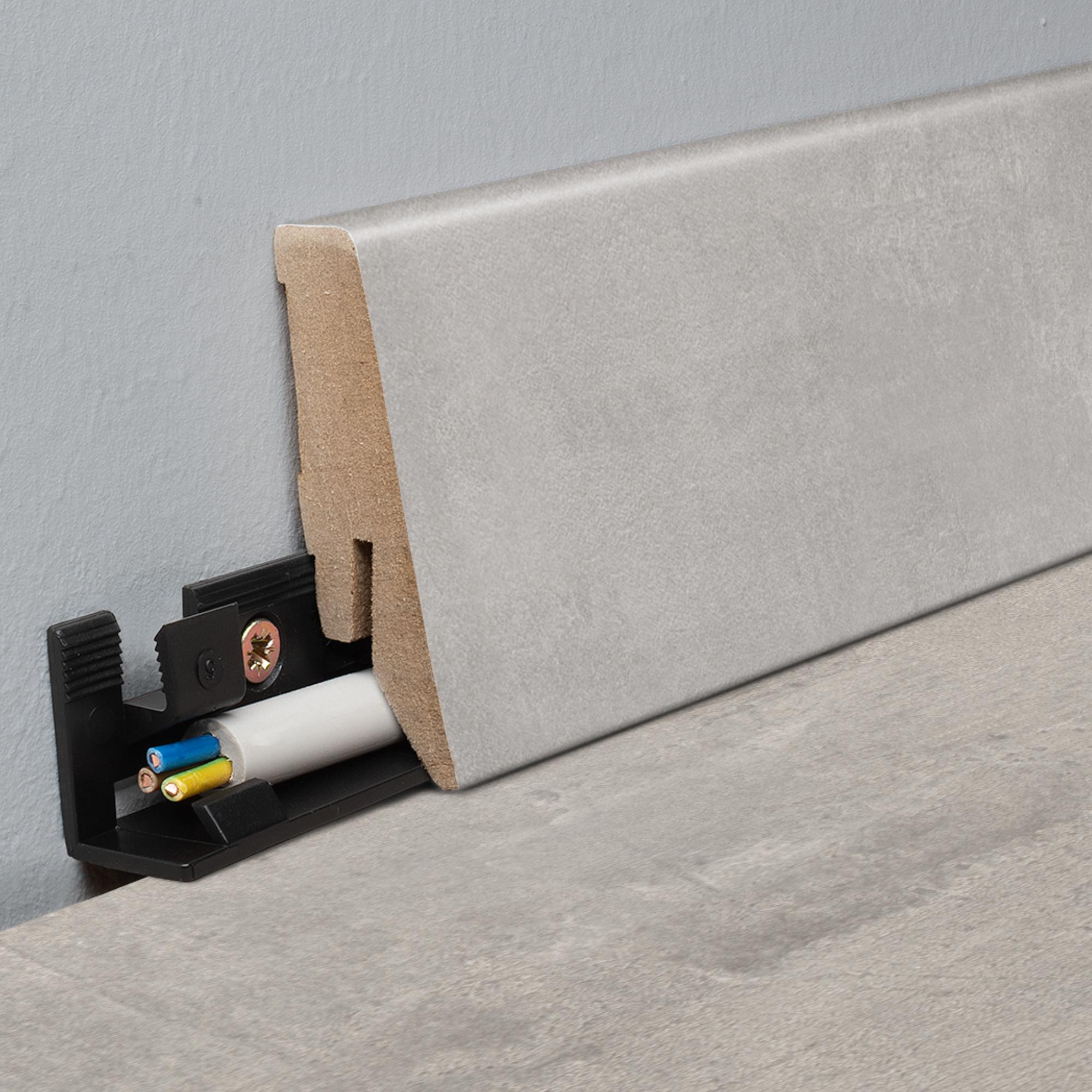Lišta soklová KronoOriginal K58C 4375 MDF fólia 58x18x2600 mm