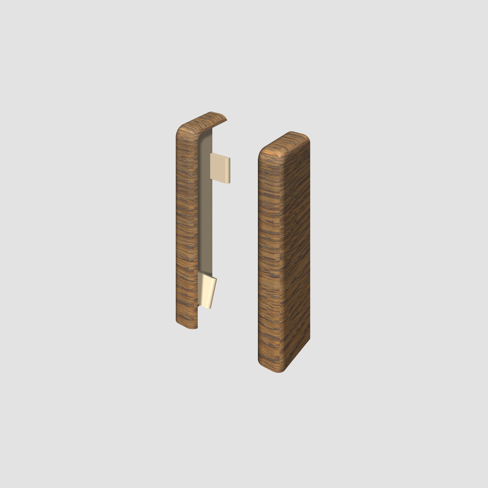 Prvky Egger 58 "cubical" Dub mokka - Ukončenie ľavé+pravé 1839932 (1+1 ks/bal)
